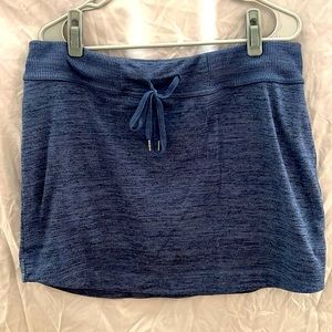Zobha brand skort, athletic, Heather blue, X-Large
